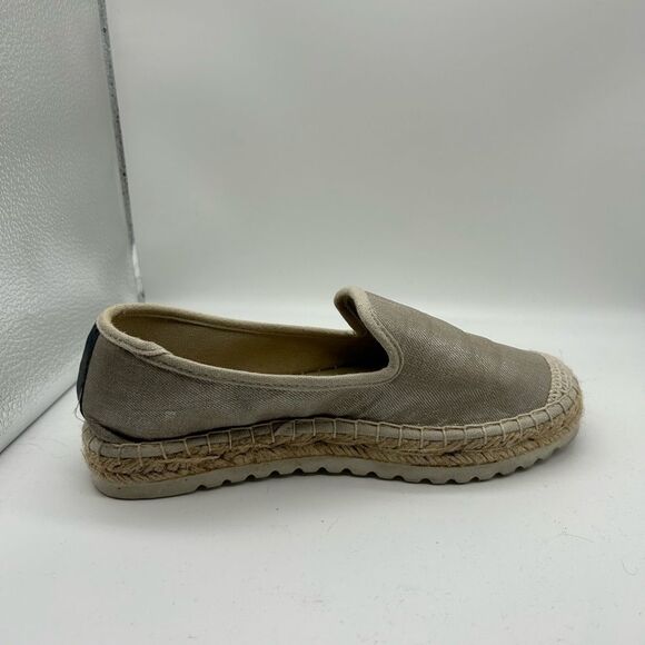 Jellypop Spain Espadrille Loafer in Platinum Size 6M - Picture 6 of 10